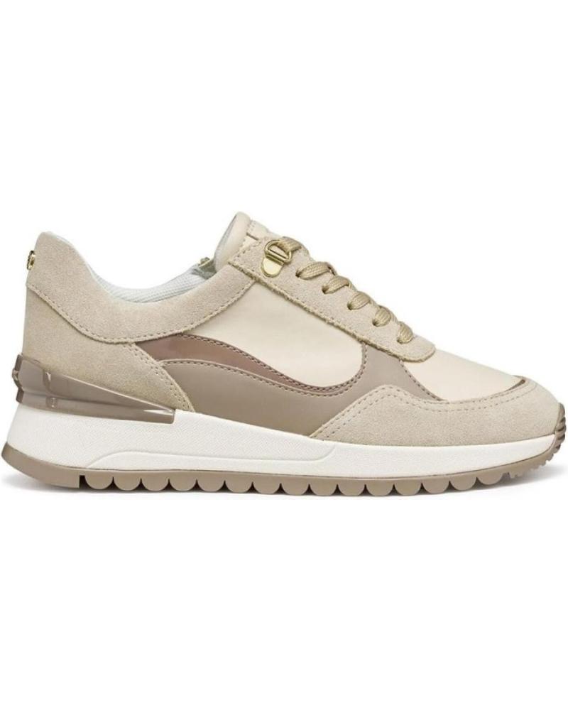 GEOX SNEAKERS MUJER DESYA TAUPE MARRóN