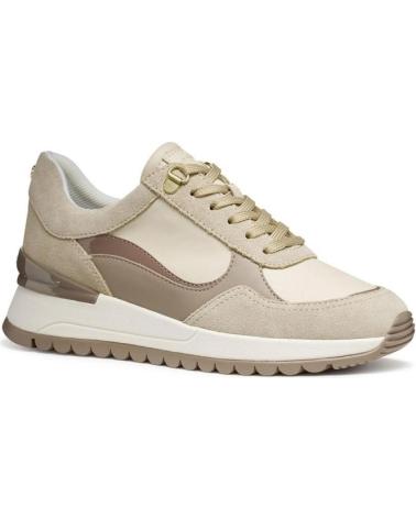 GEOX SNEAKERS MUJER DESYA TAUPE MARRóN