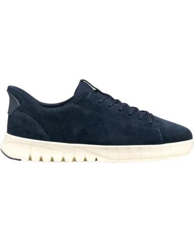 GEOX SNEAKERS HOMBRE FLEXTRIDE PLUS MARINO AZUL