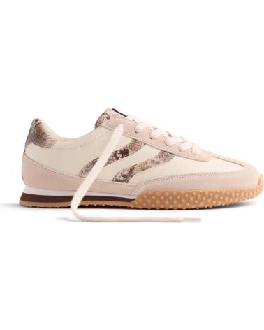SNEAKERS GIOSEPPO GLADWIN 76491 BEIGE CON DETTAGLI PELLE DI SERPENTE BLANCO