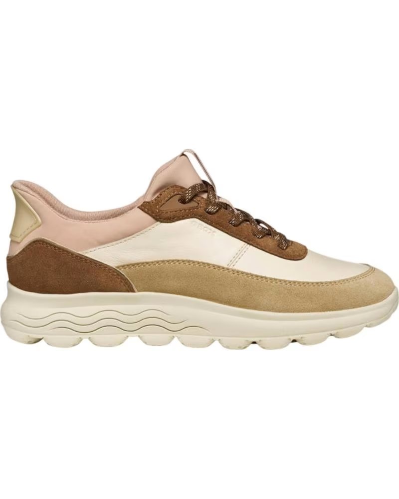 ZAPATILLAS GEOX SPHERICA PLUS D567MB PARA MUJER PAPYRUSMUD