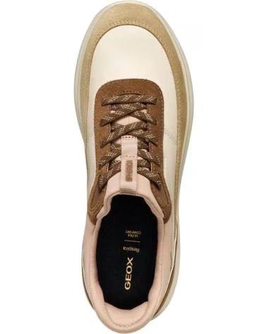 ZAPATILLAS GEOX SPHERICA PLUS D567MB PARA MUJER PAPYRUSMUD