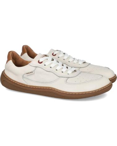 PIKOLINOS U9F-6363C1-ARANJUEZ DEPORTIVOS BAREFOOT CON CORDONES UNISEX BRANDY
