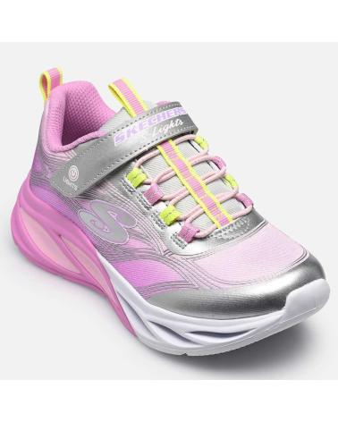 BASKETS SKECHERS S-LIGHTS COSMIC GLOW 303712L ROSES ROSA