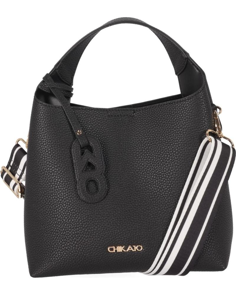 CHIKA10 BOLSO OPAL 01 NEGRO NEGRO-BLACK