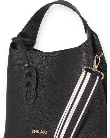 CHIKA10 BOLSO OPAL 01 NEGRO NEGRO-BLACK