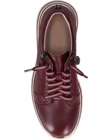 TÊNIS CHIKA10 RE GARDENIA 01 COM PLATAFORMA BORDÔ BURDEOS-BURGUNDY