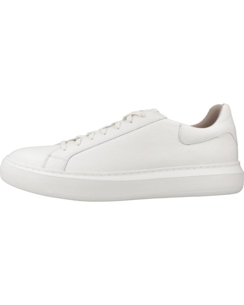 GEOX U DEIVEN C1001 - SNEAKERS CASUAL BIANCHE DA UOMO BLANCO