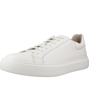 GEOX U DEIVEN C1001 - SNEAKERS CASUAL BIANCHE DA UOMO BLANCO