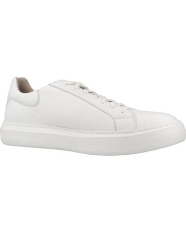 GEOX U DEIVEN C1001 - SNEAKERS CASUAL BIANCHE DA UOMO BLANCO