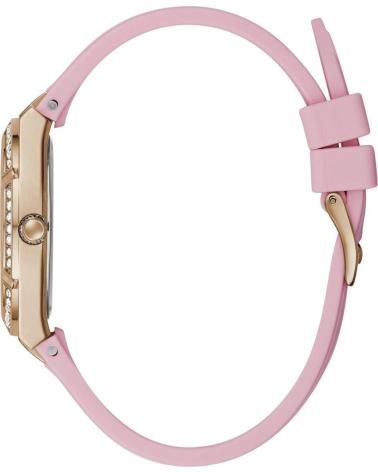 RELÓGIO GUESS GW0034L3 ROSA COM CRISTAIS ROSA
