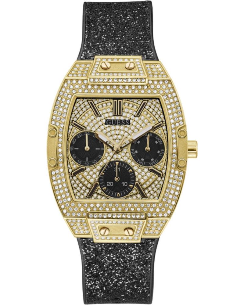 RELÓGIO GUESS GW0105L2 PRETO E DOURADO NEGRO