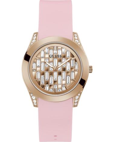 RELÓGIO GUESS GW0109L2 ROSA E OURO ROSA ROSA