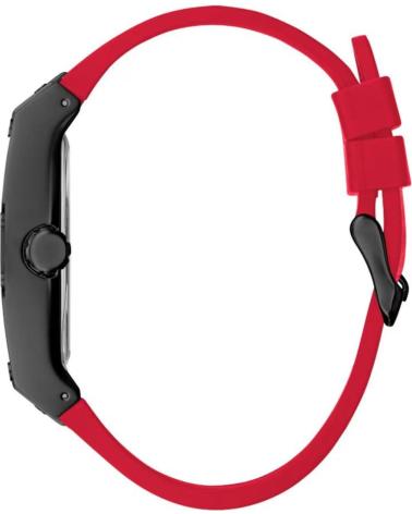 GUESS GW0202G7 UHR SCHWARZ MIT ZWEIFARBIGEM ARMBAND UND SKELETTZIFFERBLATT NEGRO