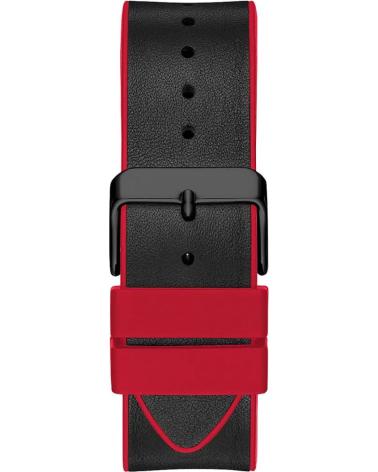GUESS GW0202G7 UHR SCHWARZ MIT ZWEIFARBIGEM ARMBAND UND SKELETTZIFFERBLATT NEGRO