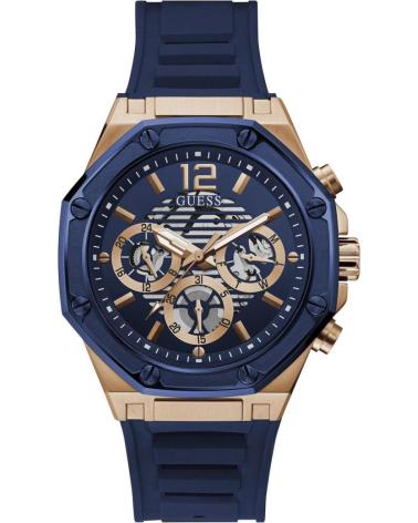 OROLOGIO GUESS GW0263G2 CRONOGRAFO BLU CON CASSA BICOLORE AZUL