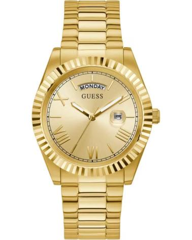 OROLOGIO GUESS GW0265G2 ORO CON BRACCIALE IN ACCIAIO E CALENDARIO DORADO