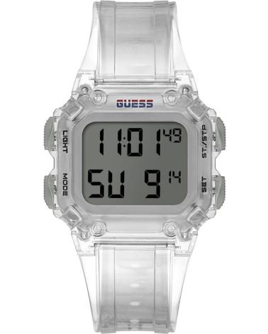 OROLOGIO DIGITALE GUESS GW0270G1 TRASPARENTE TRASPARENTE