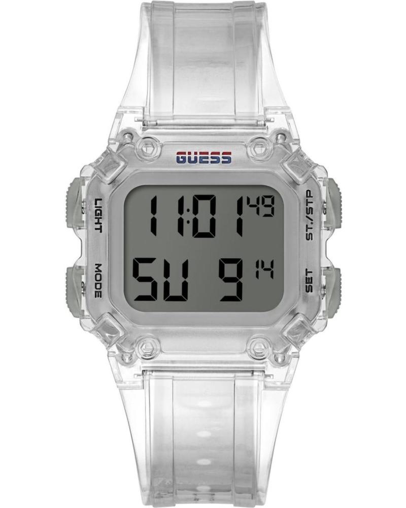 OROLOGIO DIGITALE GUESS GW0270G1 TRASPARENTE TRASPARENTE
