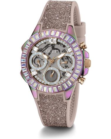 OROLOGIO GUESS GW0313L4 CRONOGRAFO ROSA CON CRISTALLI ROSA