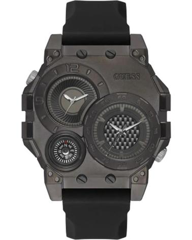 OROLOGIO GUESS GW0321G2 NERO MULTIFUNZIONE NEGRO