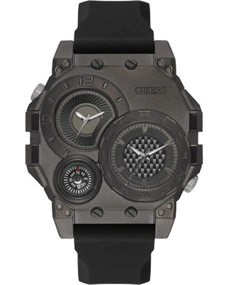 OROLOGIO GUESS GW0321G2 NERO MULTIFUNZIONE NEGRO