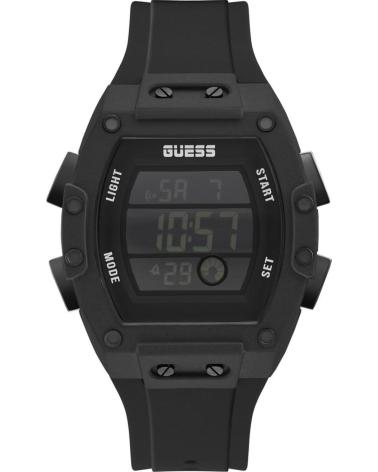 OROLOGIO DIGITALE GUESS GW0340G4 NERO OPACO NEGRO