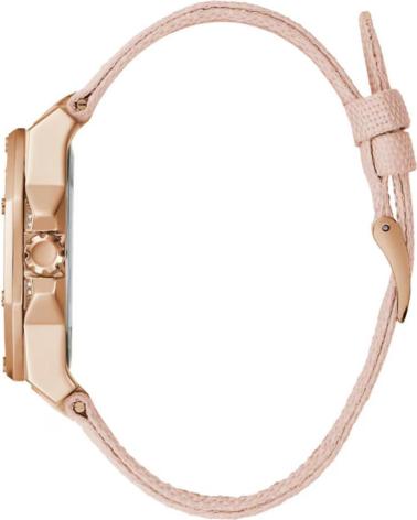 RELÓGIO GUESS GW0408L3 ROSA COM MOSTRADOR TEXTURIZADO E DETALHES BRILHANTES ROSA