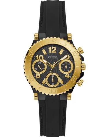 OROLOGIO GUESS GW0466L1 CRONOGRAFO NERO E ORO DA DONNA NEGRO