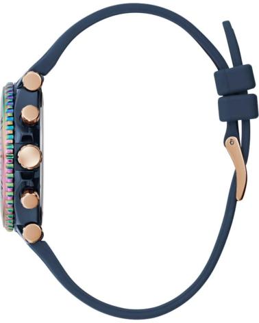 OROLOGIO CRONOGRAFO GUESS GW0466L2 BLU CON LUNETTA VIOLA AZUL
