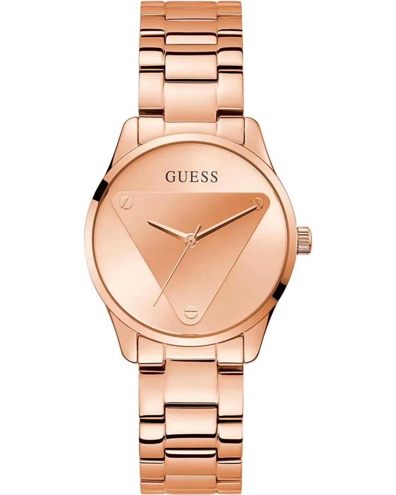 GUESS UHR GW0485L2 IN ROSÉGOLD MIT MINIMALISTISCHEM ZIFFERBLATT ROSA