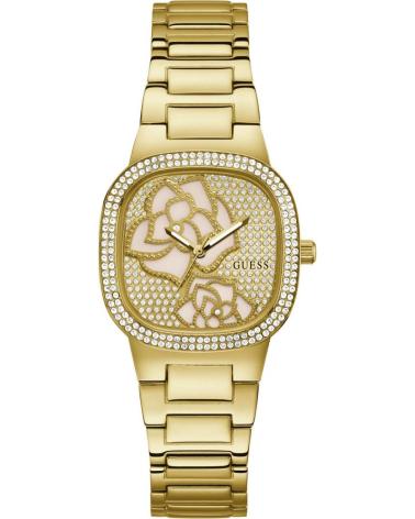 OROLOGIO GUESS GW0544L2 DORATO CON QUADRANTE ROSA E CRISTALLI DORADO