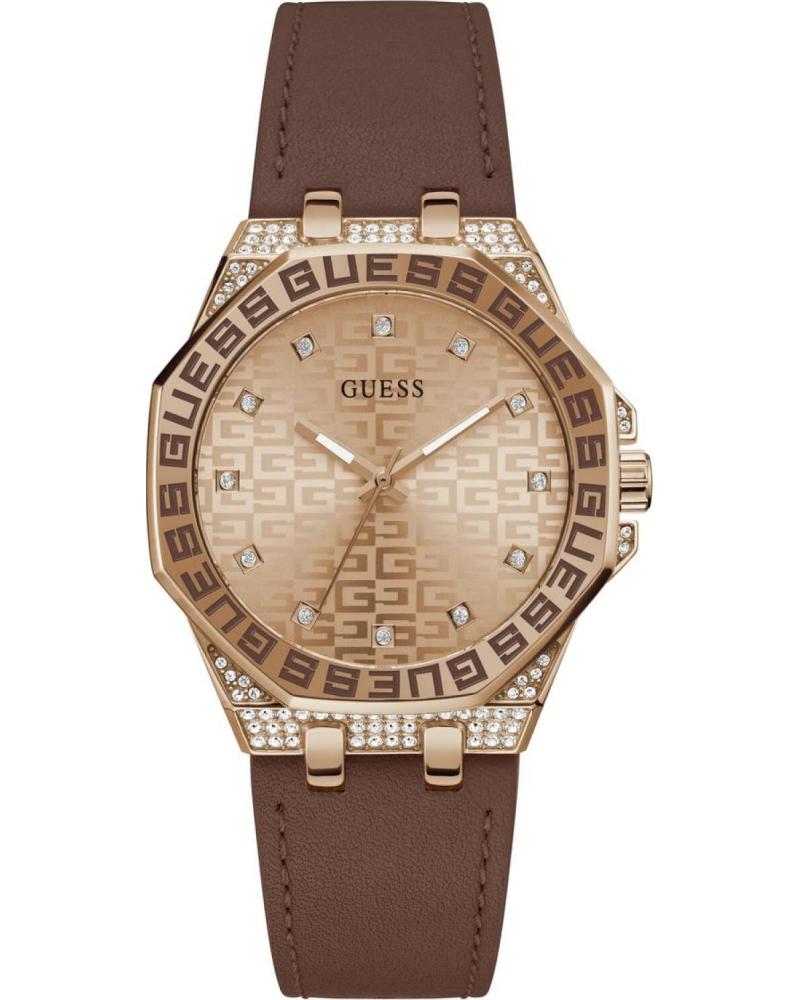 GUESS OROLOGIO GW0547L2 MARRONE MARRON