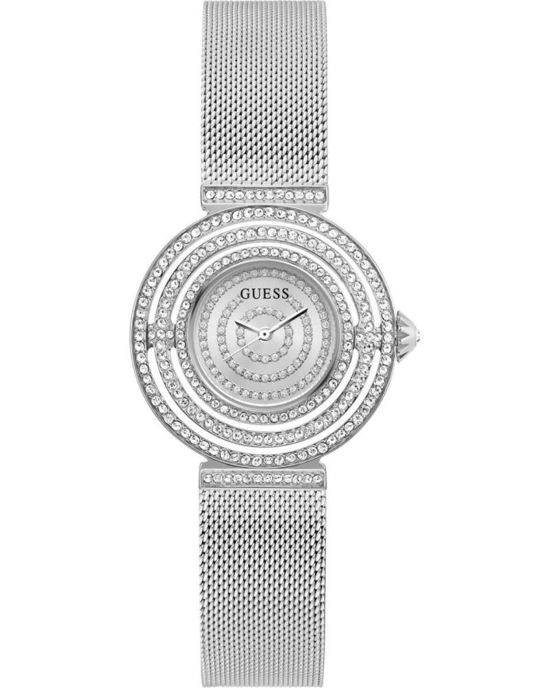 OROLOGIO GUESS GW0550L1 GRIGIO CON CRISTALLI E MAGLIA MILANESE GRIS