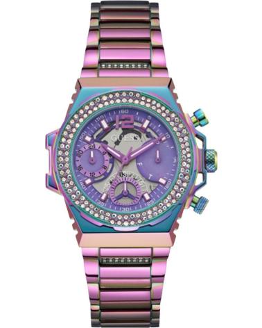 OROLOGIO DA POLSO GUESS GW0552L4 MULTICOLORE CON QUADRANTE CRISTALLINO MULTICOLOR