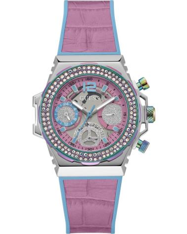 OROLOGIO GUESS GW0553L5 ROSA CON GHIERA CRISTALLI ROSA