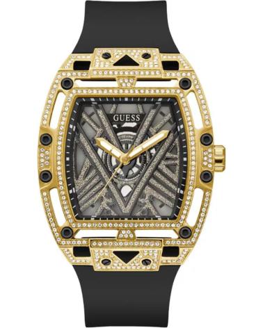 OROLOGIO GUESS GW0564G1 NERO CON DETTAGLI DORATI NEGRO