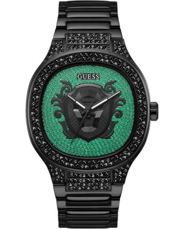 OROLOGIO GUESS GW0565G2 NERO CON QUADRANTE VERDE NEGRO