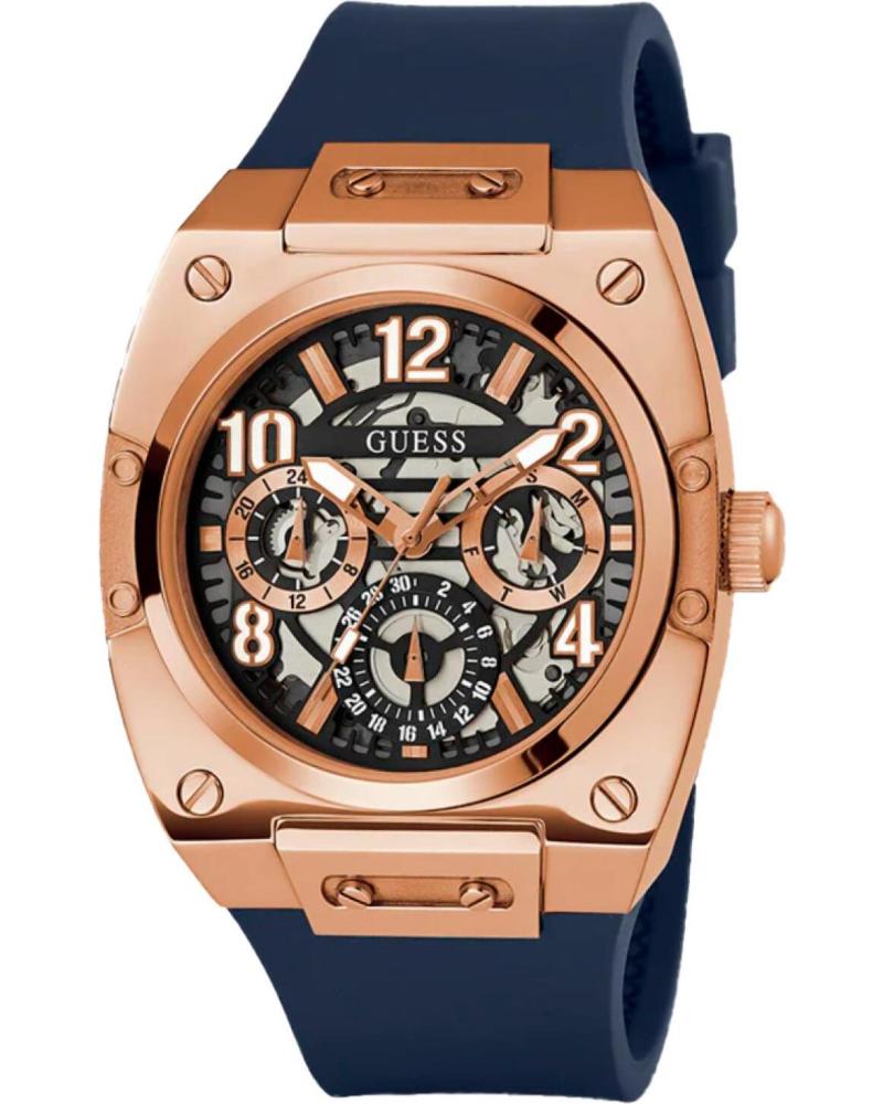 GUESS GW0569G3 VIOLA | CASSA ORO ROSA | CINTURINO BLU NAVY MORADO