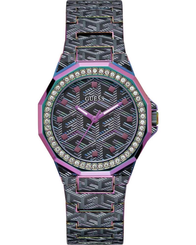 OROLOGIO GUESS GW0597L2 MULTICOLORE CON BRILLIO E DESIGN GEOMETRICO MULTICOLOR