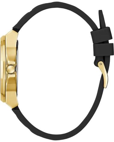 RELÓGIO GUESS GW0599L2 COM MOSTRADOR PRETO E DETALHES DOURADOS NEGRO