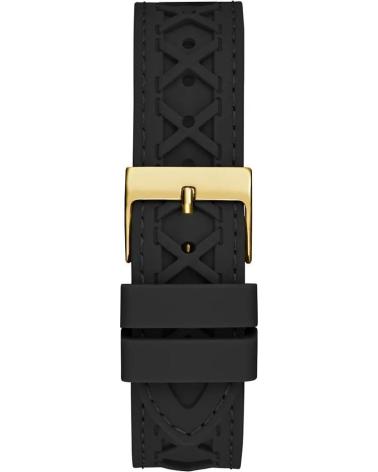 RELÓGIO GUESS GW0599L2 COM MOSTRADOR PRETO E DETALHES DOURADOS NEGRO