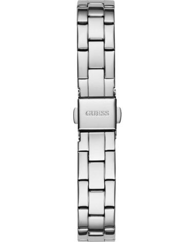 RELÓGIO GUESS GW0611L1 PARA MULHER - MOSTRADOR PRATEADO BRILHANTE GRIS