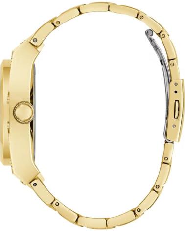 RELÓGIO GUESS GW0624G2 DOURADO COM MOSTRADOR VERDE E DETALHES MULTIFUNÇÕES DORADO