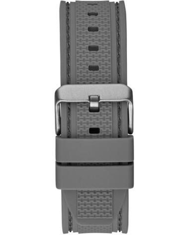 RELÓGIO DE PULSO GUESS GW0640G1 CINZA COM PULSEIRA DE SILICONE GRIS