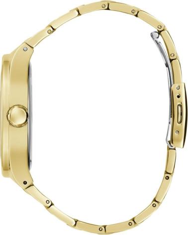 RELÓGIO GUESS GW0662G2 COM MOSTRADOR AZUL E ACABAMENTO DOURADO DORADO