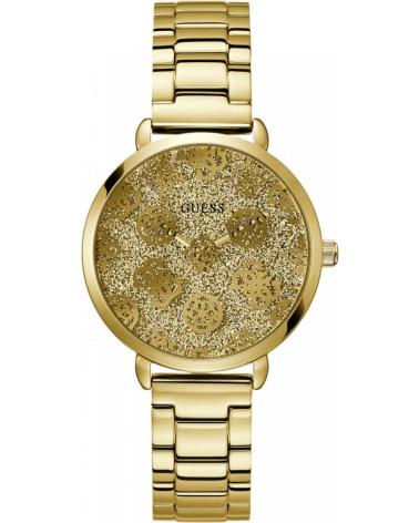 RELÓGIO GUESS GW0670L2 DOURADO COM MOSTRADOR GLITTER DORADO