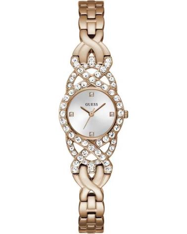 RELÓGIO GUESS GW0682L3 COM BRACELETE ROSA E MOSTRADOR DE MADREPÉROLA ROSA