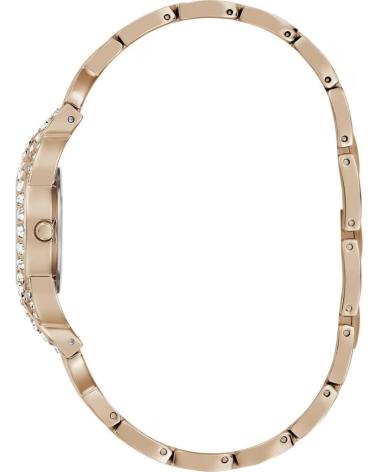 RELÓGIO GUESS GW0682L3 COM BRACELETE ROSA E MOSTRADOR DE MADREPÉROLA ROSA