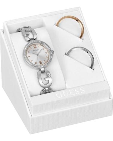 RELÓGIO DE PULSO GUESS GW0693L1 CINZA COM AROS INTERCAMBIÁVEIS GRIS